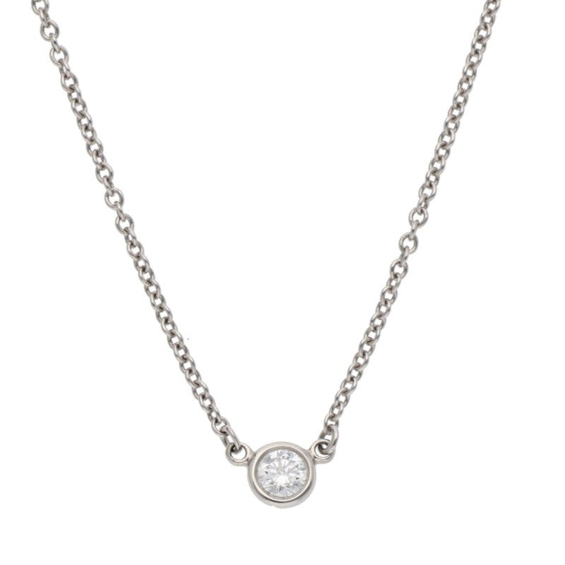 TIFFANY&Co. By the Yard PT950 Platinum Diamond Size ONE SIZE