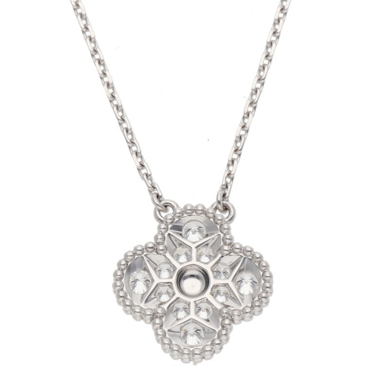VANCLEEF & ARPELS Vintage Alhambra 18K WG Size ONE SIZE