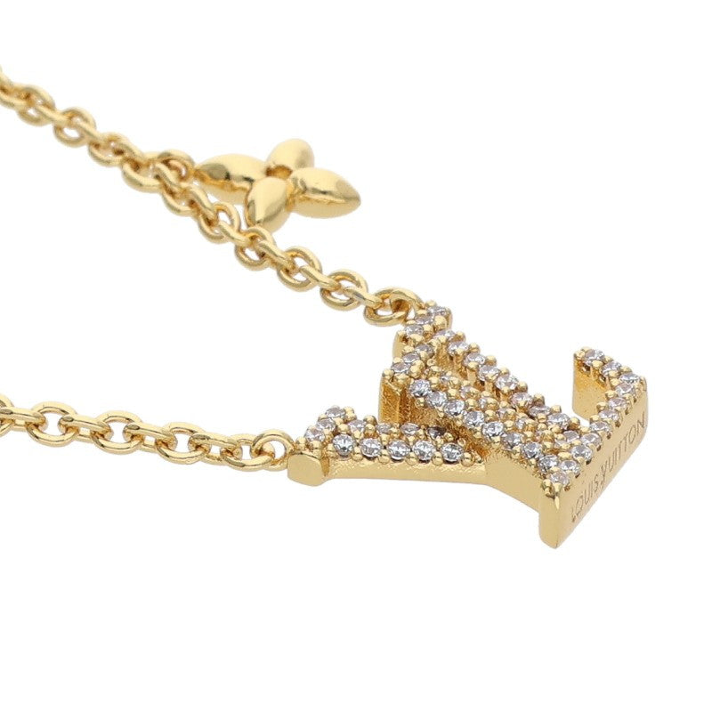 LOUISVUITTON LV Iconic Stone Logo Necklace Size ONE SIZE