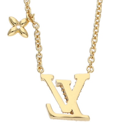 LOUISVUITTON LV Iconic Stone Logo Necklace Size ONE SIZE