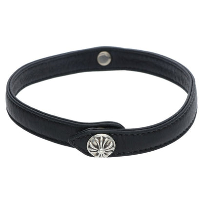 Chrome Hearts Heart Stud Leather Choker Size ONE SIZE