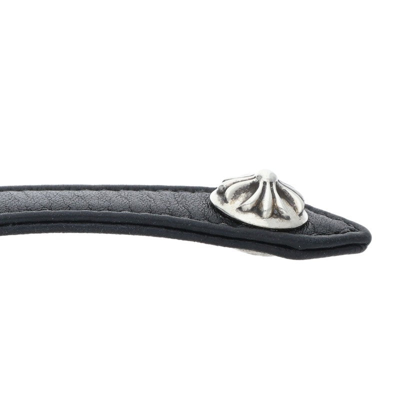 Chrome Hearts Heart Stud Leather Choker Size ONE SIZE