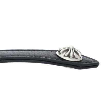 Chrome Hearts Heart Stud Leather Choker Size ONE SIZE