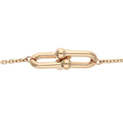 TIFFANY&Co. Hardwear Double Link 18K Pink Gold Size ONE SIZE
