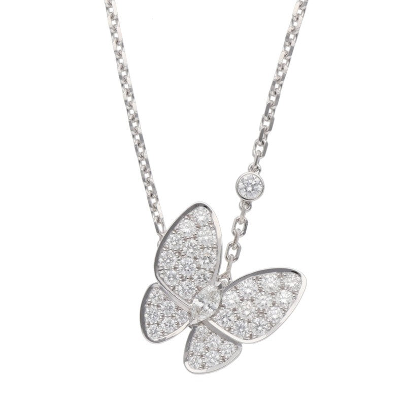 VANCLEEF & ARPELS De Papillon 18K WG Diamond Size ONE SIZE