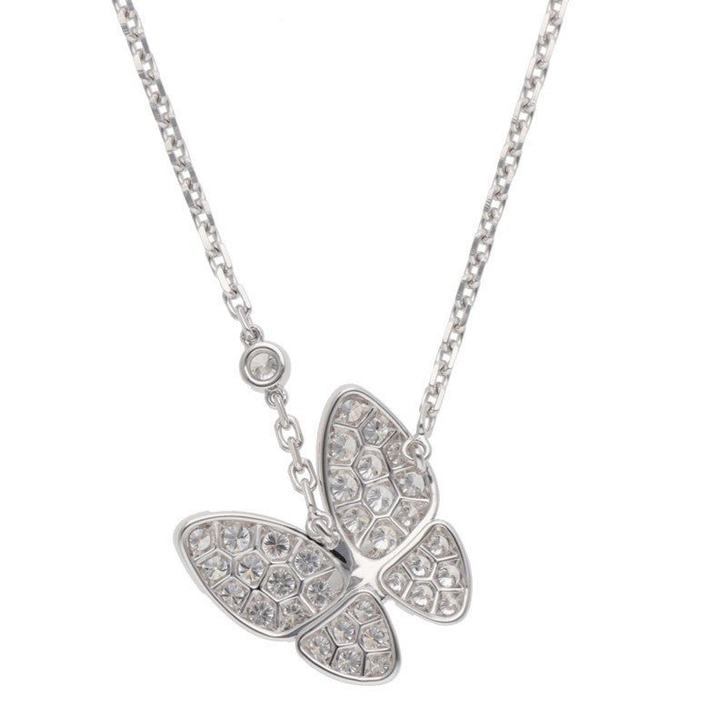 VANCLEEF & ARPELS De Papillon 18K WG Diamond Size ONE SIZE