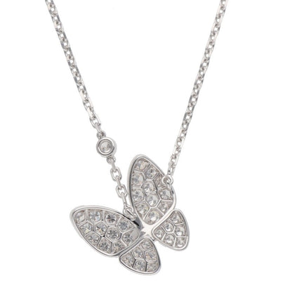 VANCLEEF & ARPELS De Papillon 18K WG Diamond Size ONE SIZE