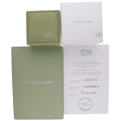 VANCLEEF & ARPELS De Papillon 18K WG Diamond Size ONE SIZE
