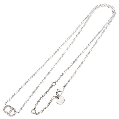 Christian Dior Rhinestone Logo Necklace Multi Size ONE SIZE