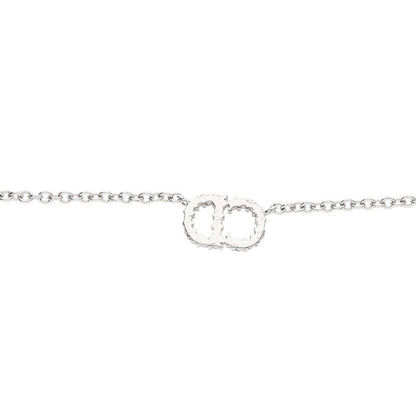 Christian Dior Rhinestone Logo Necklace Multi Size ONE SIZE