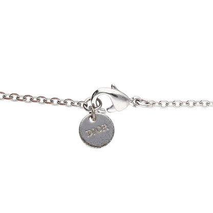 Christian Dior Rhinestone Logo Necklace Multi Size ONE SIZE