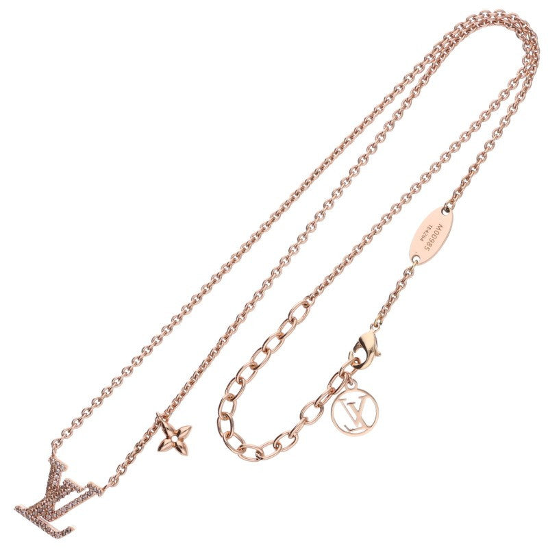 LOUISVUITTON Monogram Iconic Necklace Pink Size ONE SIZE