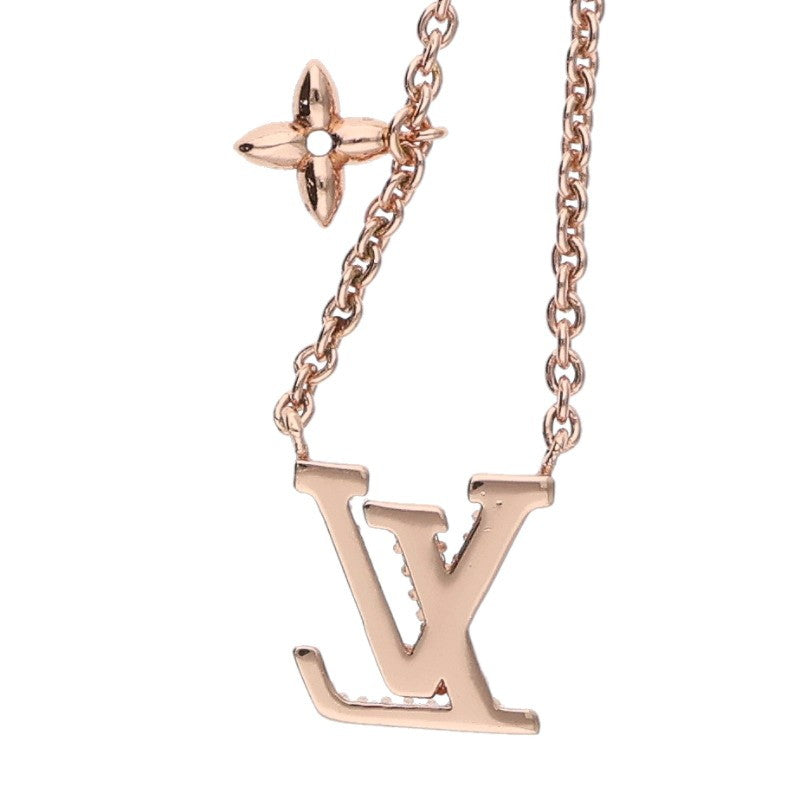 LOUISVUITTON Monogram Iconic Necklace Pink Size ONE SIZE