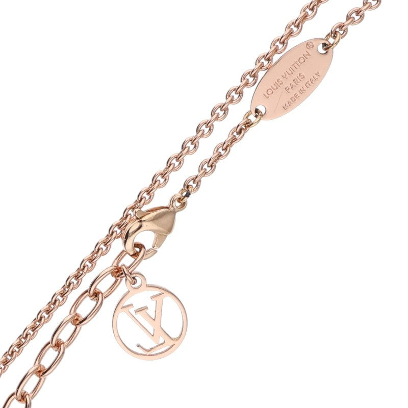 LOUISVUITTON Monogram Iconic Necklace Pink Size ONE SIZE