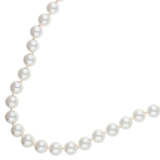 CHANEL 21C Faux Pearl Ribbon White Black Gold Size ONE SIZE