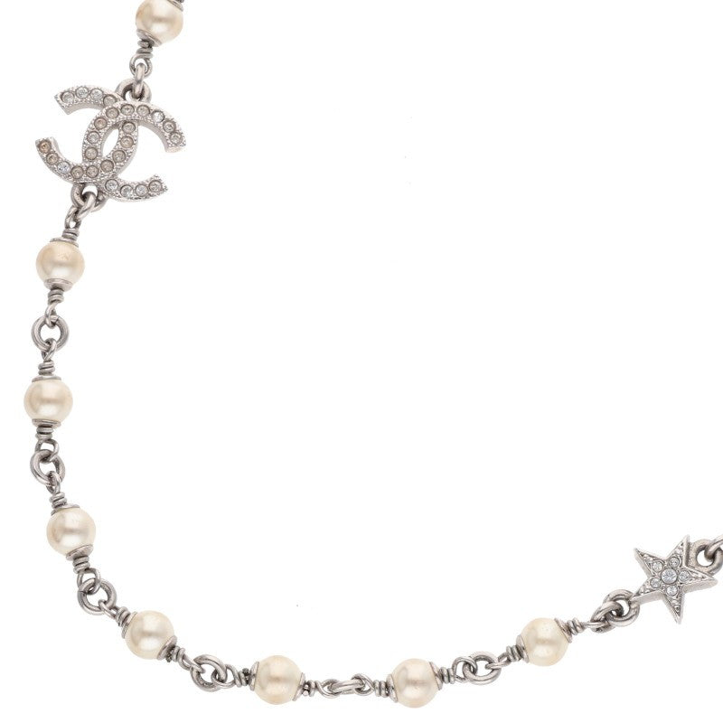 CHANEL Coco Mark Star Necklace Size ONE SIZE