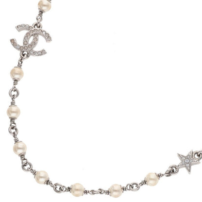 CHANEL Coco Mark Star Necklace Size ONE SIZE