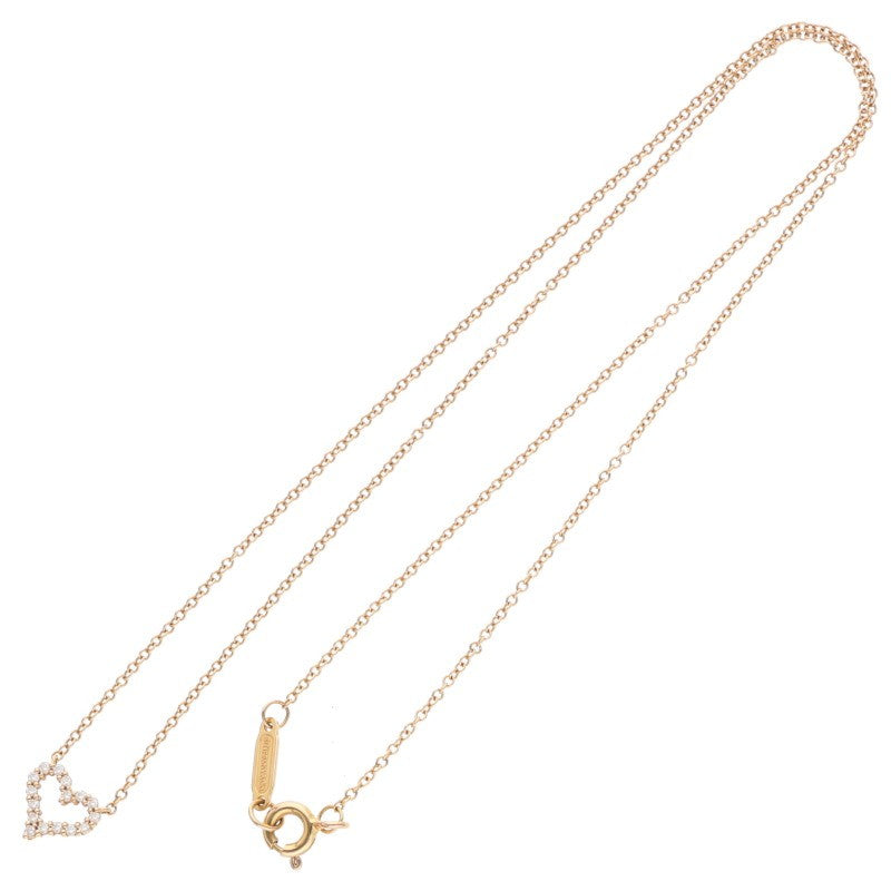 TIFFANY&Co. Sentimental Heart Diamond Necklace Size ONE SIZE