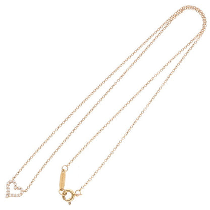 TIFFANY&Co. Sentimental Heart Diamond Necklace Size ONE SIZE