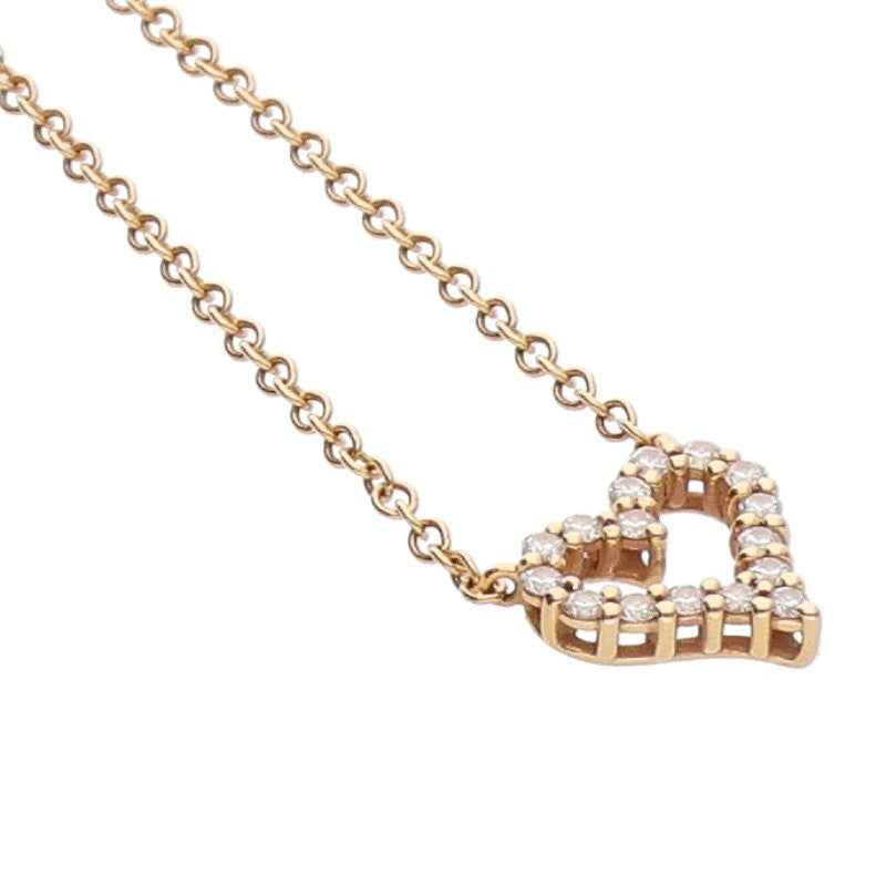 TIFFANY&Co. Sentimental Heart Diamond Necklace Size ONE SIZE