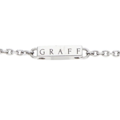 GRAFF Trapezoid Diamond 18K White Gold Size ONE SIZE
