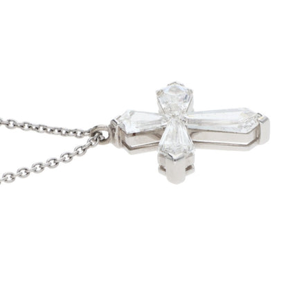 GRAFF Trapezoid Diamond 18K White Gold Size ONE SIZE