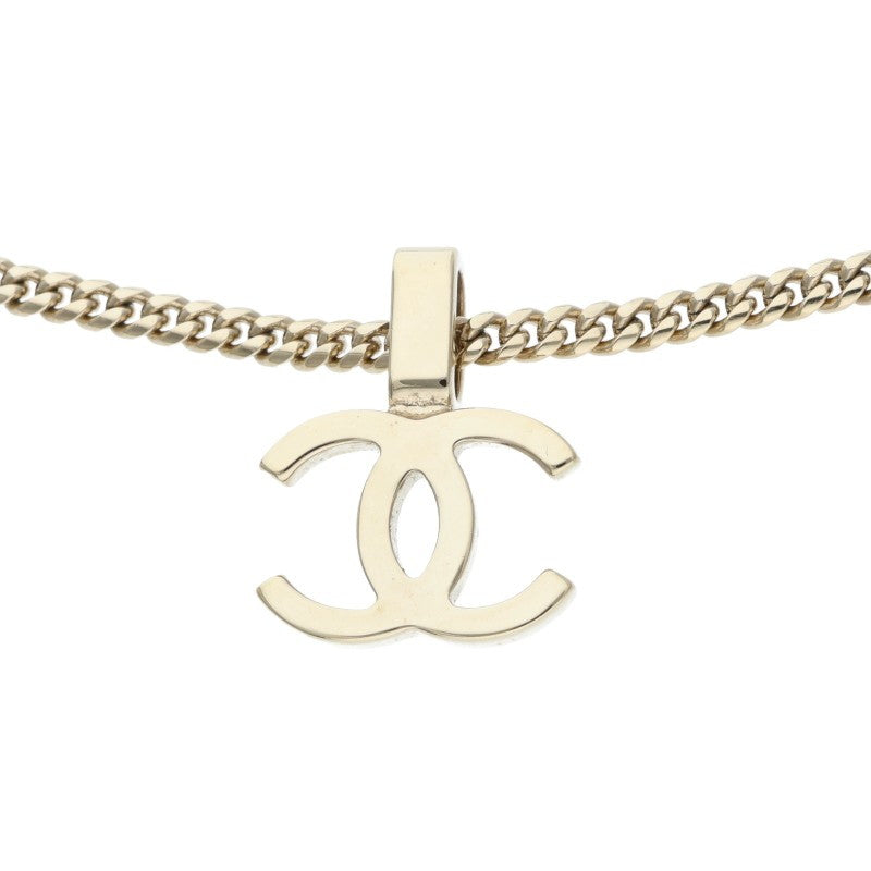 CHANEL B24P CC Rhinestone Chain Necklace Size ONE SIZE