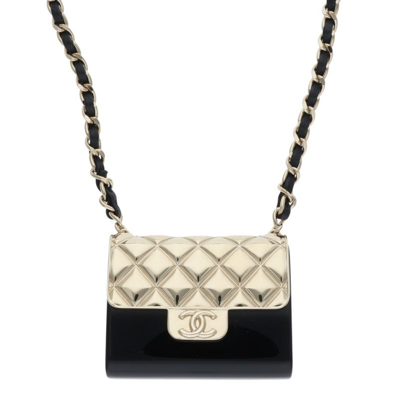CHANEL Matelasse Motif Necklace Size ONE SIZE