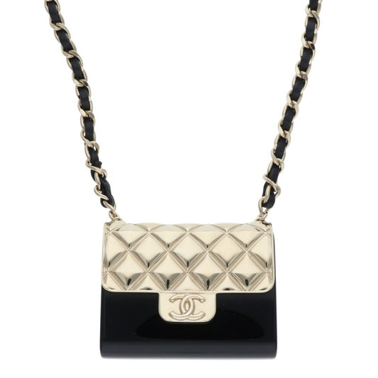 CHANEL Matelasse Motif Necklace Size ONE SIZE