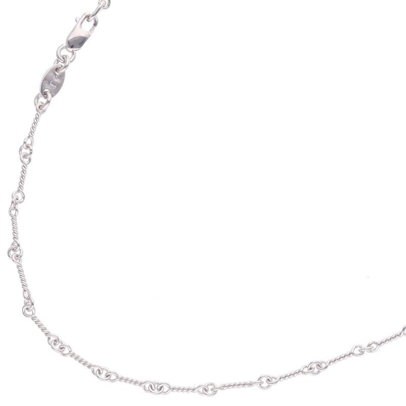 Chrome Hearts 18K Twist Chain White Gold Size 16INCH