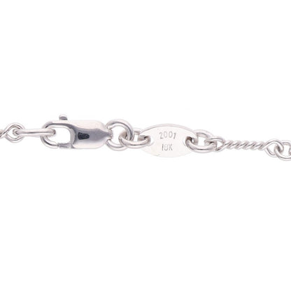 Chrome Hearts 18K Twist Chain White Gold Size 16INCH