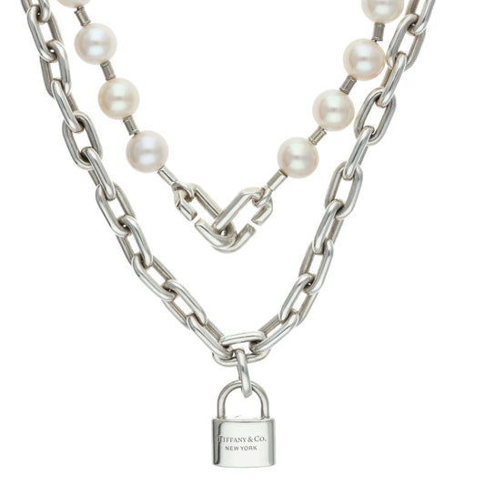 TIFFANY&Co. Hardware Pearl Pearl Necklace