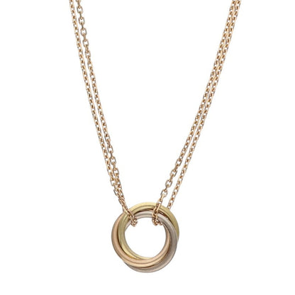 Cartier Baby Trinity Circle Gold Necklace