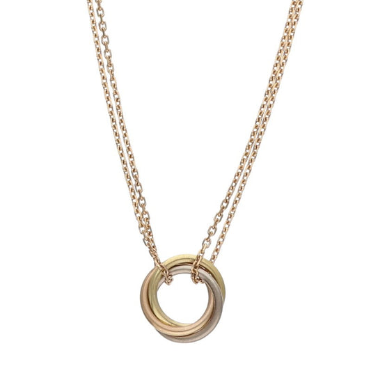 Cartier Baby Trinity Circle Gold Necklace
