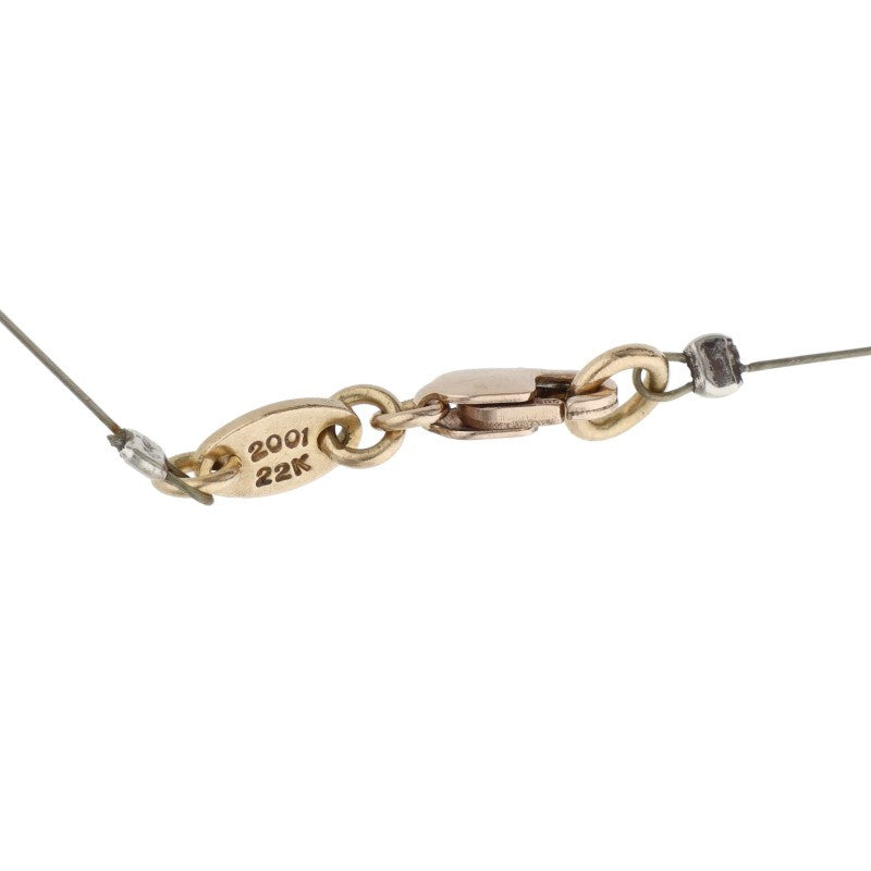 Chrome Hearts Kate Hudson Pearl Bead Necklace Size 16 Inch