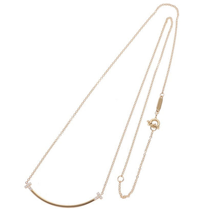 TIFFANY&Co. T Smile 18K Diamond Necklace