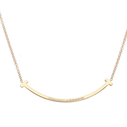TIFFANY&Co. T Smile 18K Diamond Necklace