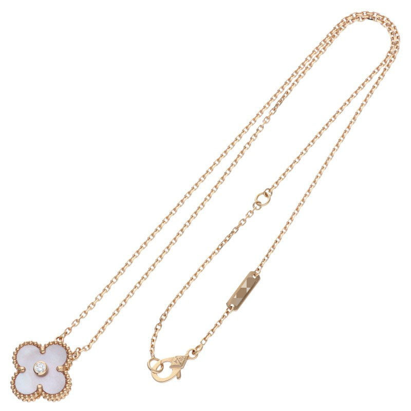 VANCLEEF & ARPELS Vintage Pink Gold Necklace