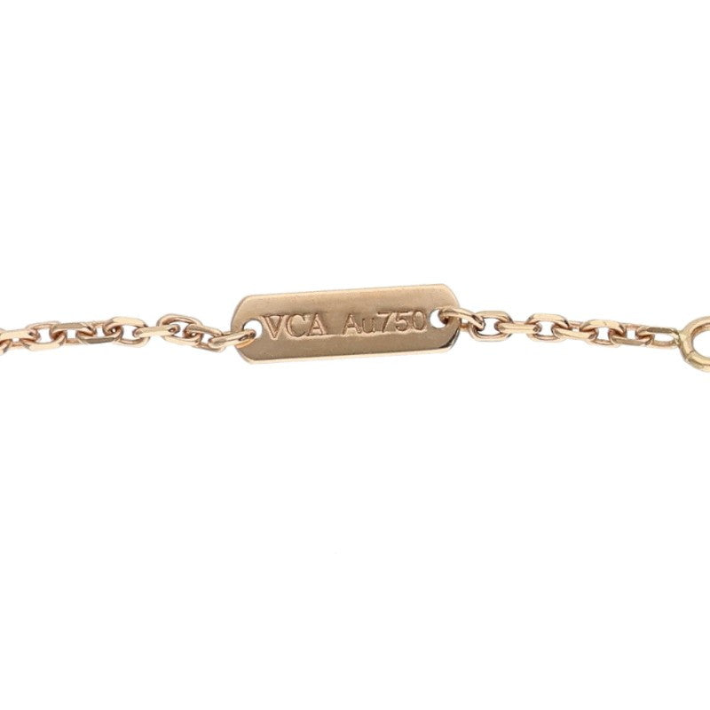 VANCLEEF & ARPELS Vintage Pink Gold Necklace