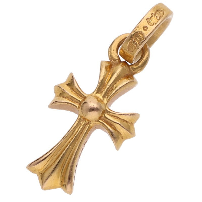 Chrome Hearts 22K Baby Fat Pave Pink Sapphire Charm