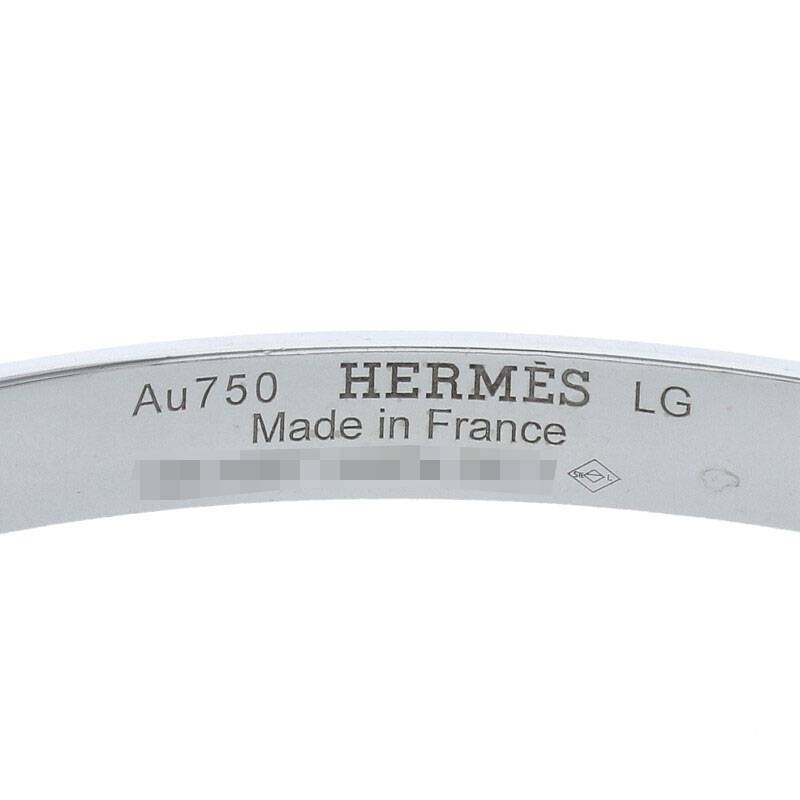 HERMES Collier de Chien Small 18K White Gold Size ONE SIZE
