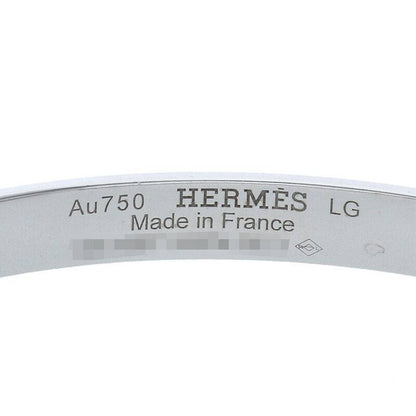 HERMES Collier de Chien Small 18K White Gold Size ONE SIZE