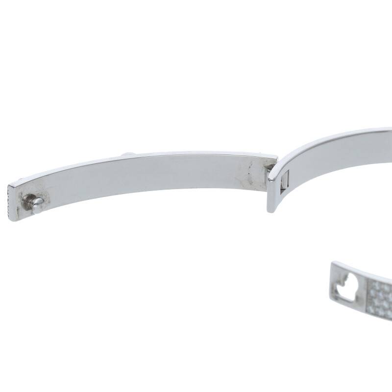 HERMES Collier de Chien Small 18K White Gold Size ONE SIZE