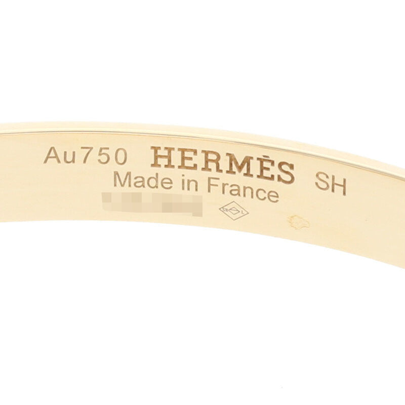HERMES Collier de Chien Diamond 18K Yellow Size ONE SIZE
