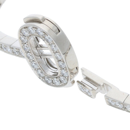 HERMES Chaîne d'Ancre 18K WG Diamond Bracelet Size ONE SIZE