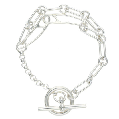 HERMES Chaine d'Ancre PUNK Sterling Silver Size ONE SIZE