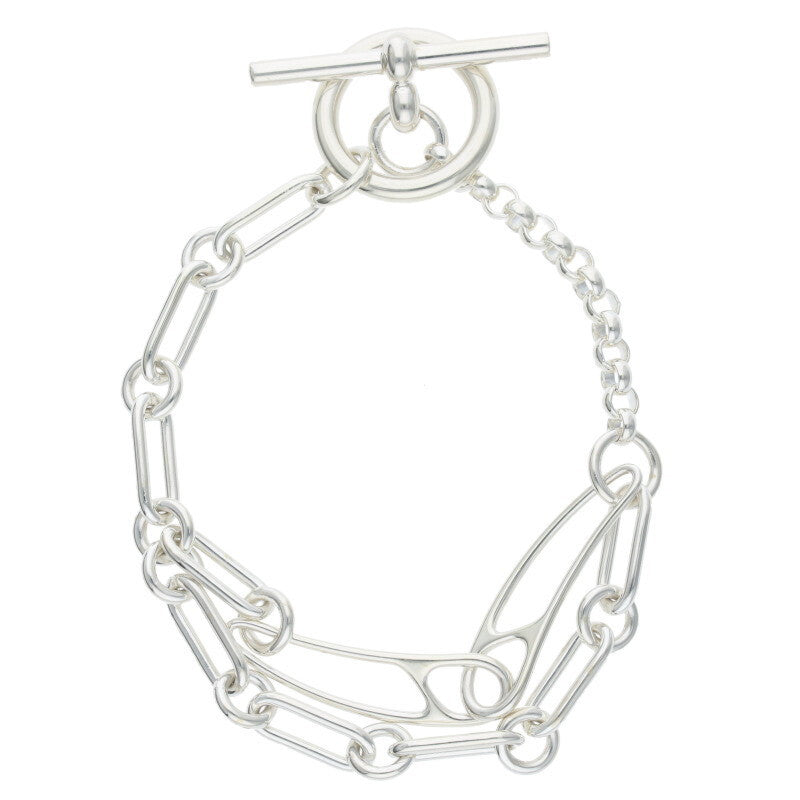 HERMES Chaine d'Ancre PUNK Sterling Silver Size ONE SIZE