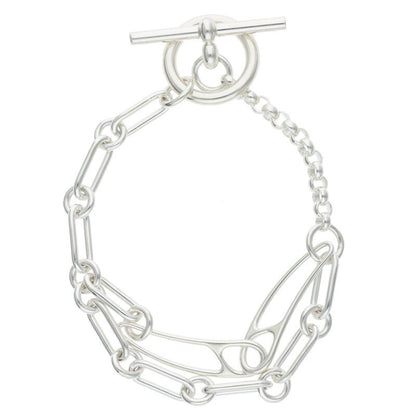 HERMES Chaine d'Ancre PUNK Sterling Silver Size ONE SIZE