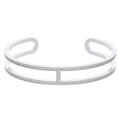 HERMES Ever Chaine d'Ancre 18K WG Full Diamond Size ONE SIZE