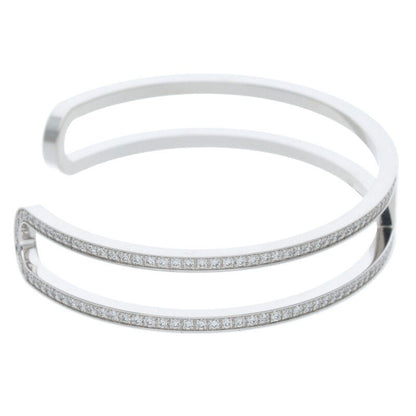 HERMES Ever Chaine d'Ancre 18K WG Full Diamond Size ONE SIZE